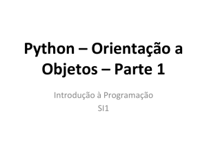 13 Python - OO Parte 1