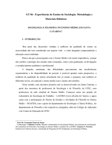 sociologia e filosofia no ensino médio em santa catarina