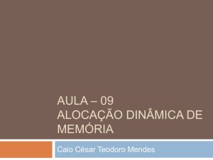 Aula &ndash; 10 Ponteiros