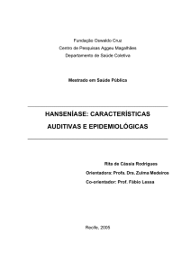 Hanseníase: características auditivas e