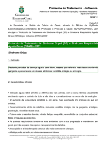 Protocolo de Tratamento - Secretaria da Saúde do Estado do Ceará