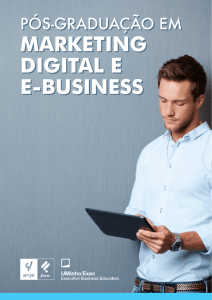 brochura pós-graduação em marketing digital e e-business