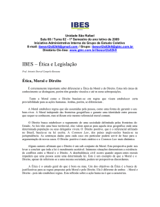 IBES – Ética e Legislação