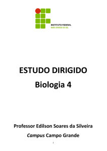 ESTUDO DIRIGIDO Biologia 4
