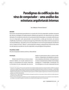 Paradigmas da codificação dos vírus de computador