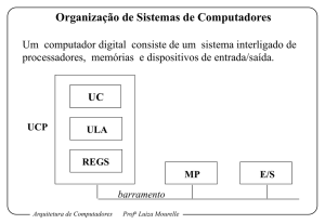Organização de Sistemas de Computadores
