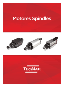 Catálogo Spindles e Motores de Alta Frequência Tecmaf