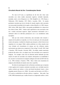 3 Circuitaria Neural da Dor: Considerações Gerais - Maxwell