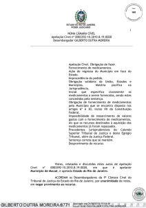 NONA CÂMARA CÍVEL Apelação Cível nº 0003392-10.2010