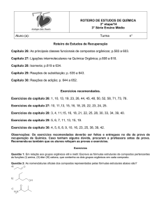 Roteiro de Estudos de Recuperação