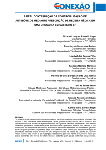 aems a real contribuição da comercialização de antibióticos