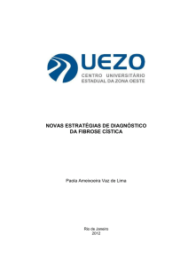 novas estratégias de diagnóstico da fibrose cística