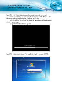 Instalação Debian 8 – Jessie Dual Boot – Windows 8 x Linux