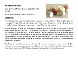 Metanfetamina (MET)