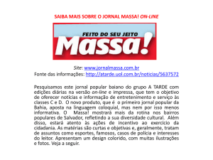 Conheça o Massa!