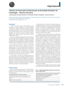 I Diretriz de Prevenção Cardiovascular da Sociedade Brasileira de