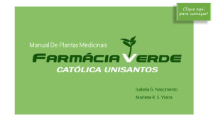 Manual De Plantas Medicinais