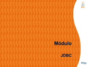 1 Módulo JDBC