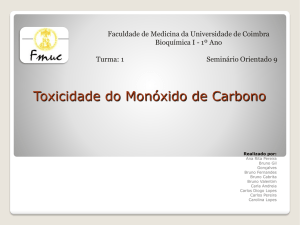Toxicidade do Monóxido de Carbono