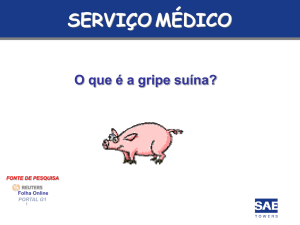 O que é a gripe suína?