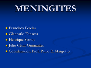 MENINGITES - Paulo Margotto