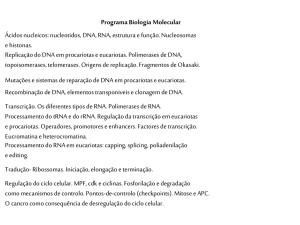 Programa Biologia Molecular