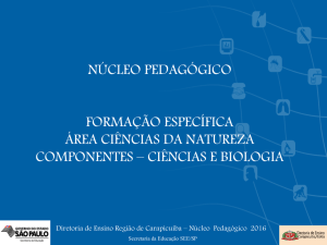 Slide 1 - Diretoria de Ensino Região de Carapicuíba