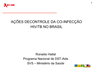 Slide 1 - Aids.gov.br