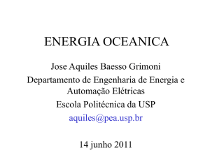 energia oceanica Arquivo