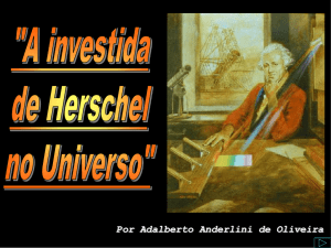 A investida de Herschel no Universo