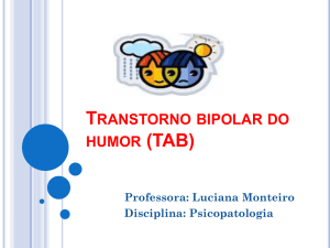 Transtorno bipolar do humor (TAB)