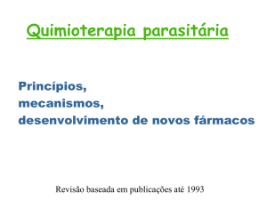 Quimioterapia parasitária