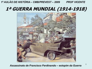 1ª GUERRA MUNDIAL (1914-1918)11