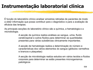 Instrumentação laboratorial clínica