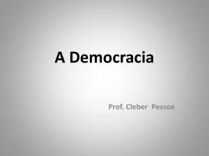 A Democracia