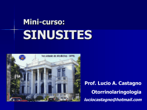 sinusites - Clínica dr. Castagno