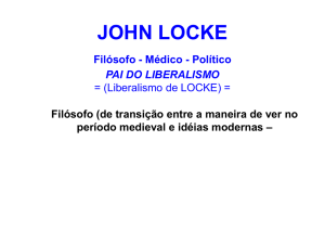 Liberalismo de LOCKE