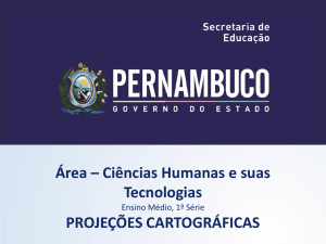 Projeções Cartográficas