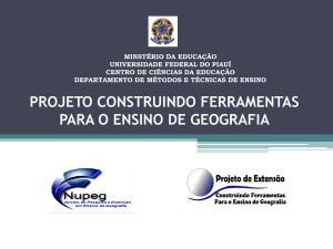 Slide 1 - Universidade Federal do Piauí