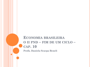 Economia brasileira - FTP da PUC