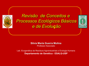 EEH-aula 02-2014 - Revisao Ecologia e Evolucao