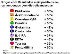 Apresentação do PowerPoint - Distrofia Muscular Progressiva