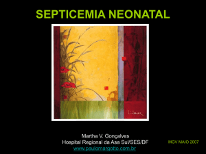 septicemia neonatal