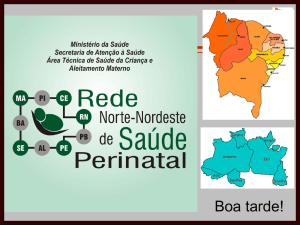 4 Rede Norte-Nordeste de Saúde Perinatal