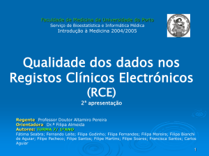 Introdução - Faculdade de Medicina da Universidade do Porto