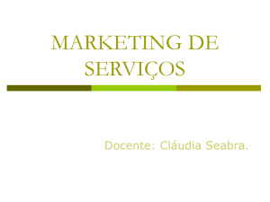 marketing de serviços
