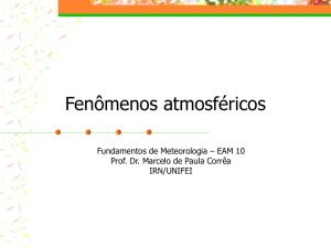 Fenômenos atmosféricos - Marcelo de Paula Corrêa