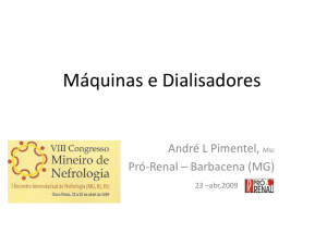 Slide 1 - Sociedade Brasileira de Nefrologia