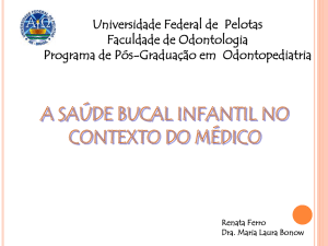Saude_oral - Universidade Federal de Pelotas