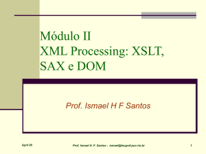 XML Processing - PUC-Rio